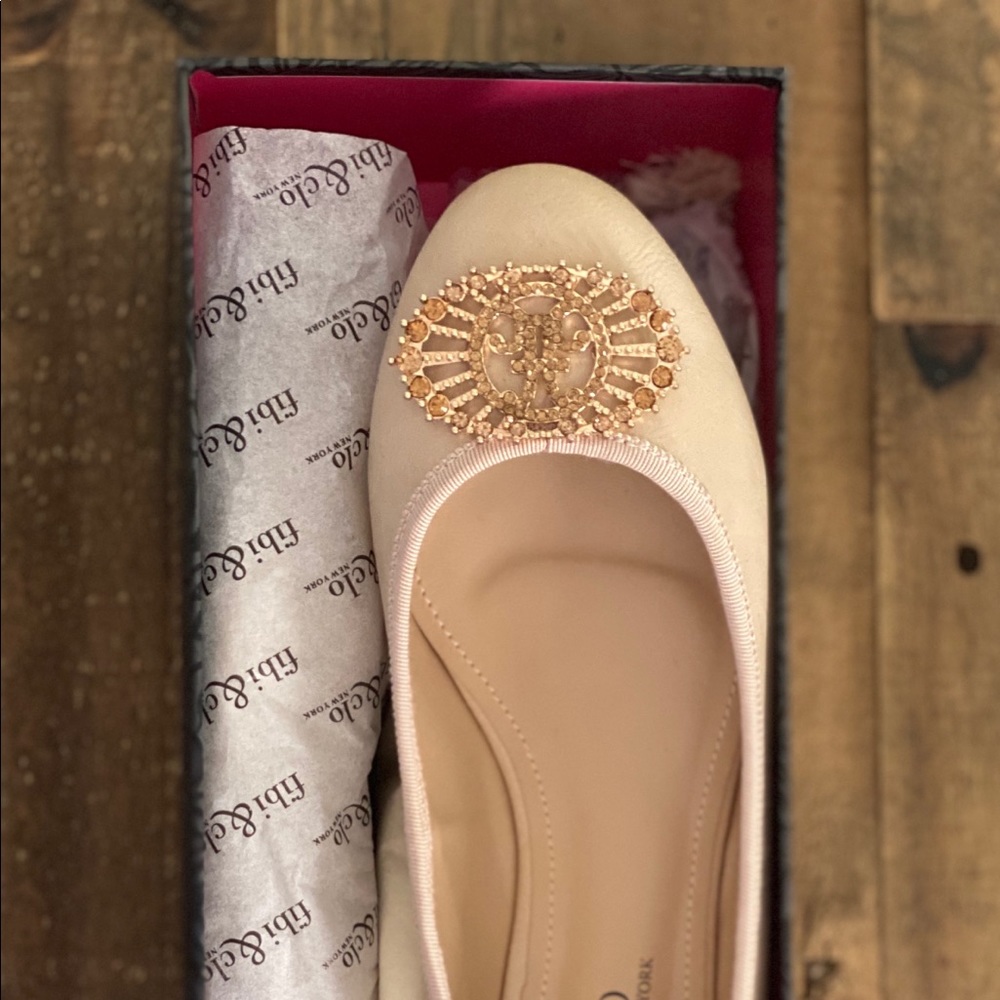 Fibi & Clo Audrey Blush Flats